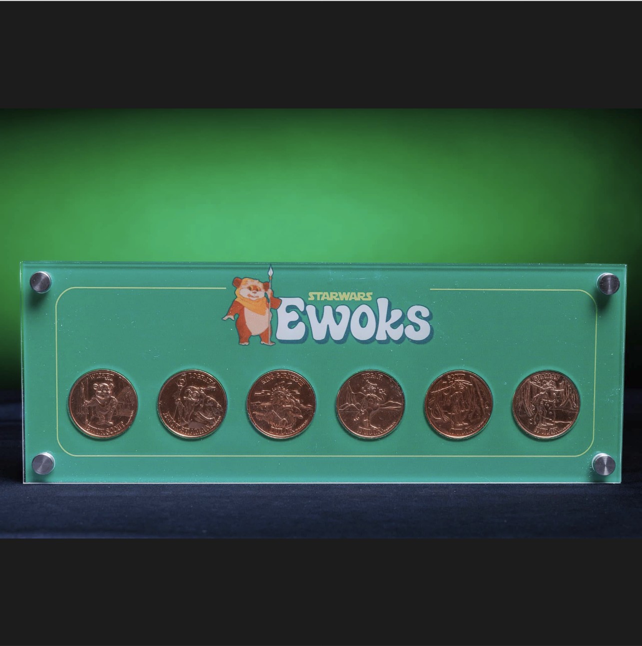 Ewoks Coin Display
