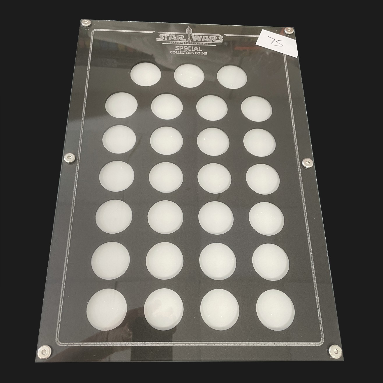 27 Coin Display - Foam Centre