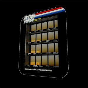 Action Force Display Case