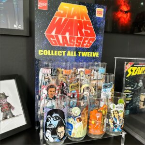 BK Vintage Glasses Display