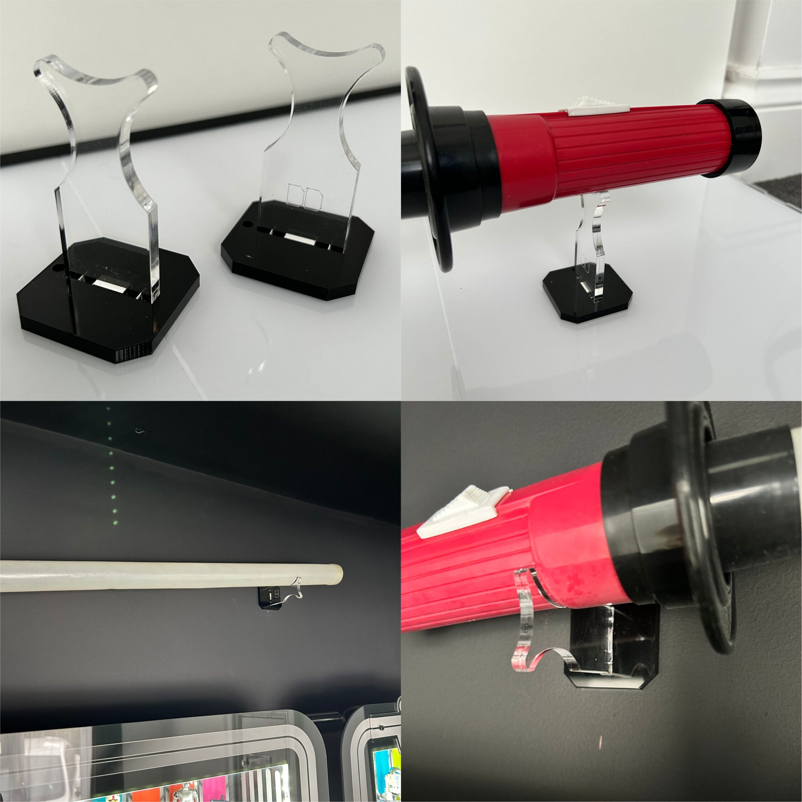Image showing light saber mount stands