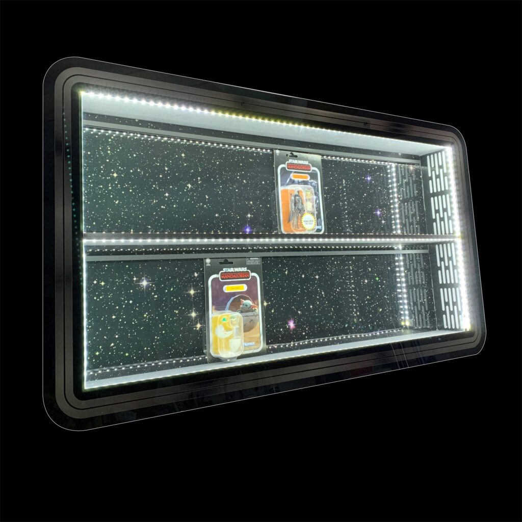 Vintage First 12 MOC display cabinet (will suit any SW MOC) - Option MOCSML