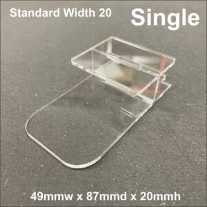 Std Width Riser Shelf 20 Single