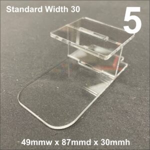 Std Width Riser Shelf 30 5pck