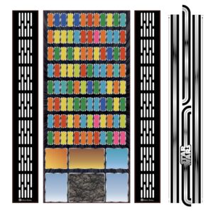 Image of large action figure decal set