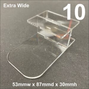 Extra Wide Riser Shelf 30 10pck