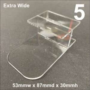 Extra Wide Riser Shelf 30 5pck